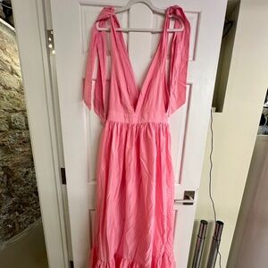 Like New Alamour The Label Cellina Pink Maxi Dress Size M